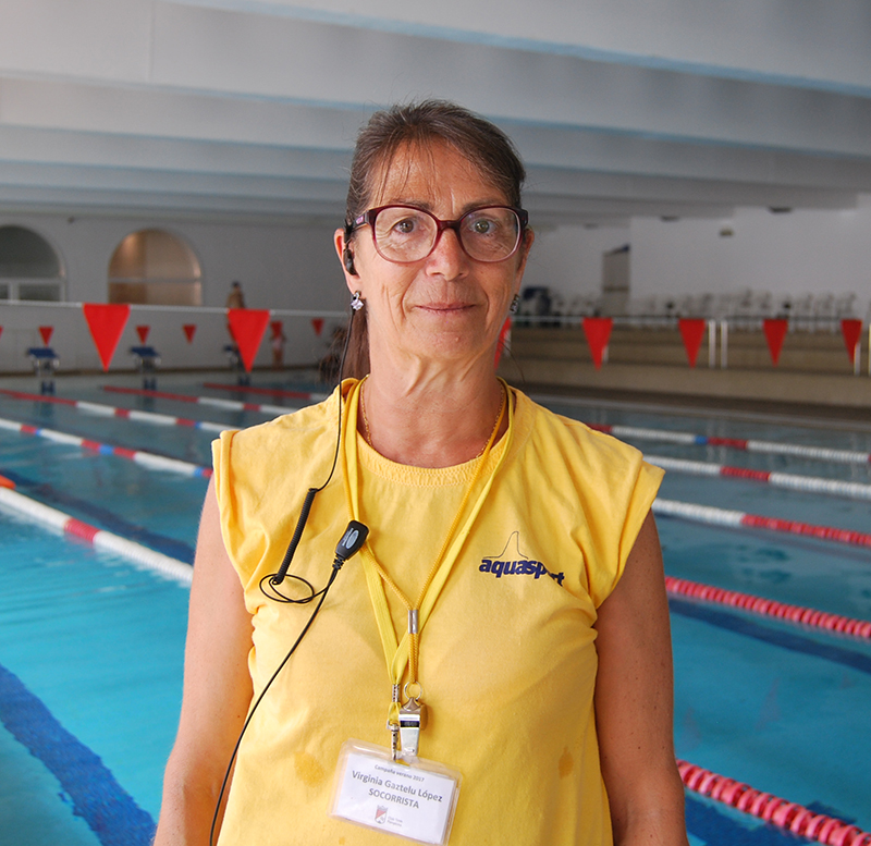 Entrevistamos a nuestros socorristas, Virginia Gaztelu